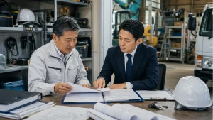建設設備工事会社のM&A事例用アイキャッチ