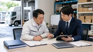 物流倉庫会社のM&A事例用アイキャッチ