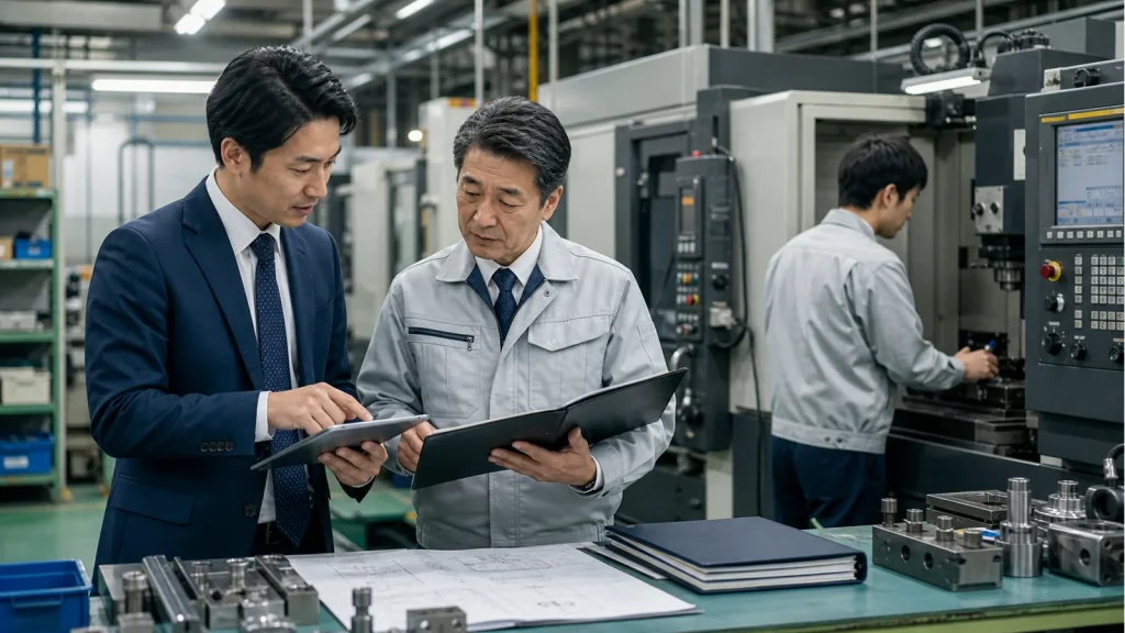 製造加工会社のM&A事例用アイキャッチ