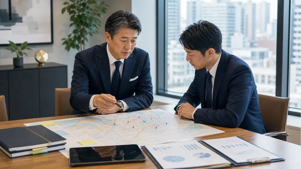 大宮周辺の商圏と人材承継のコラム用アイキャッチ