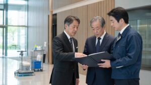 埼玉のビルメンテナンス会社M&Aで定期契約と従業員の承継を相談する経営者